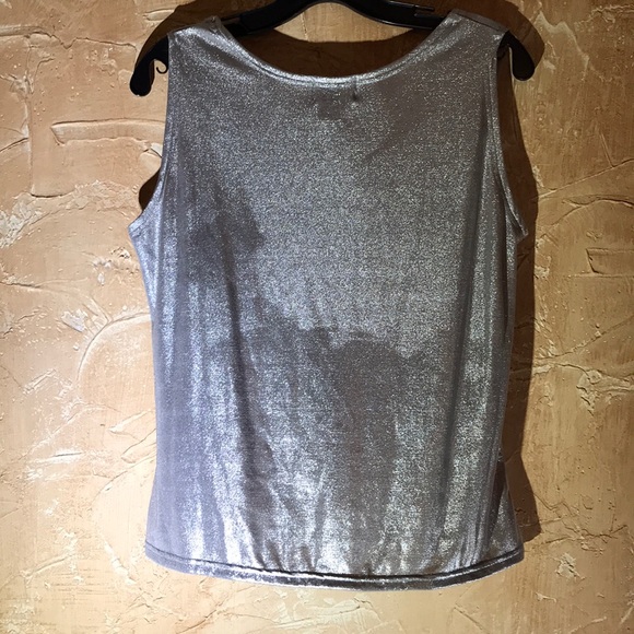 Berek Gray Silver Tank Top Shell Large - Picture 5 of 5